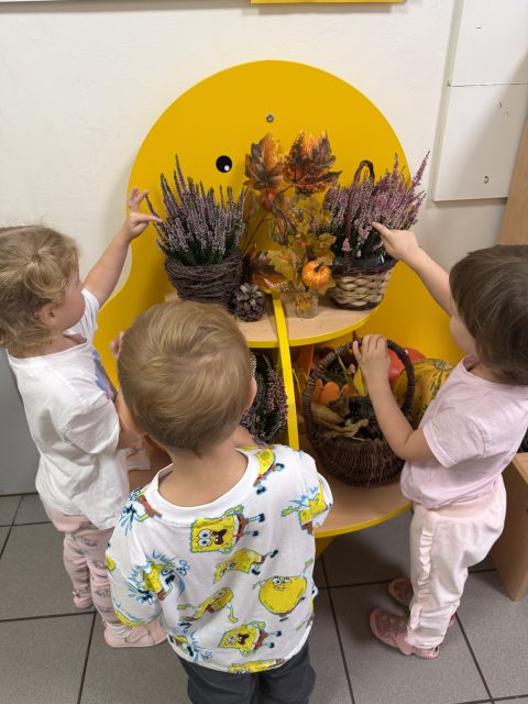 Jesienne przygody w grupie Misie.